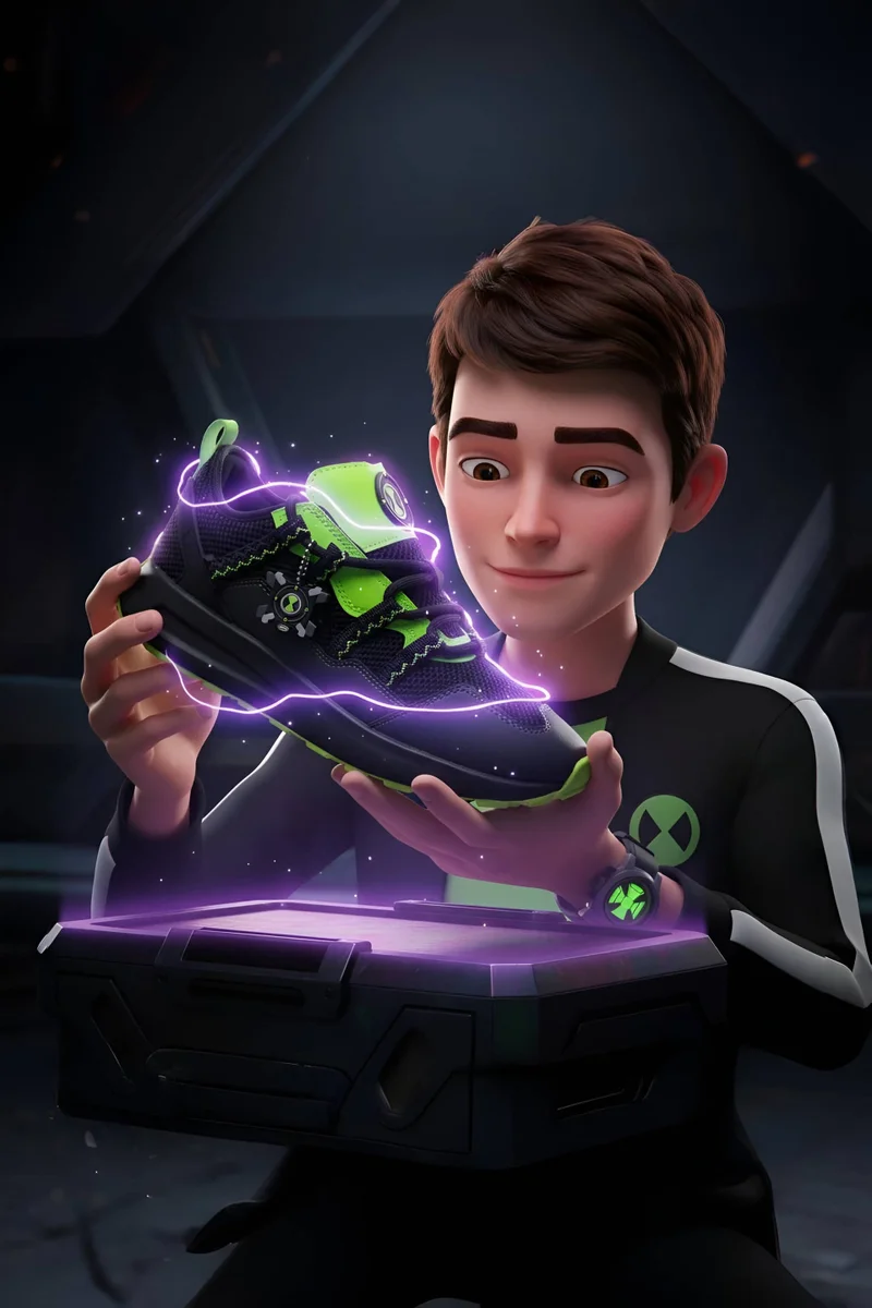 Bacca Bucci Neon Circuit BEN 10 Sneakers for Men | Best Price UAE